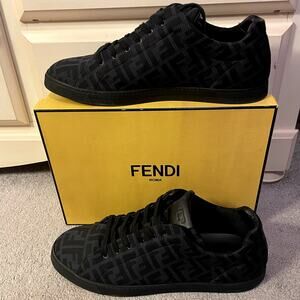 Fendi FF Technical Fabric Motif Sneaker